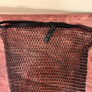 Skims Rhinestone Cover Up Mini Skirt